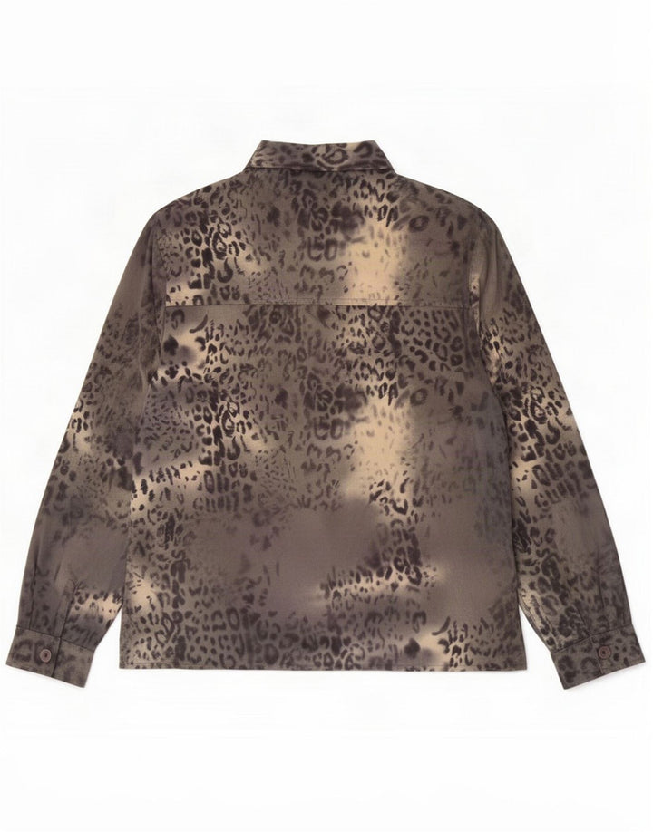 Silmar Camisa regular para mujer ES 42 Gris medio Estampado animal