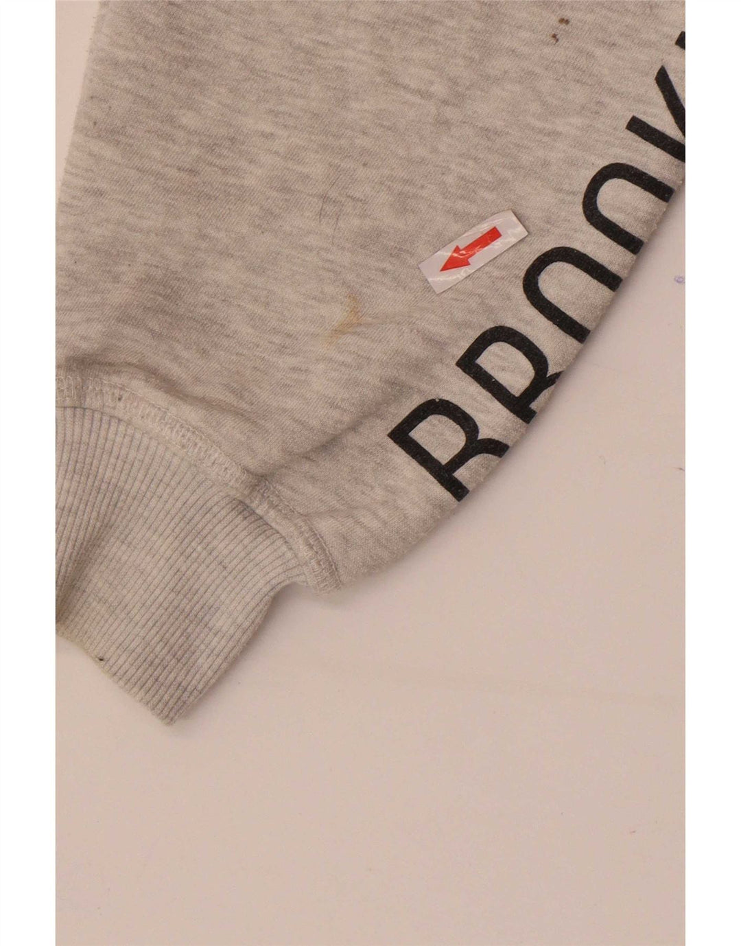 Pull & Bear Suéter con capucha y cremallera para mujer, talla pequeña, gris moteado