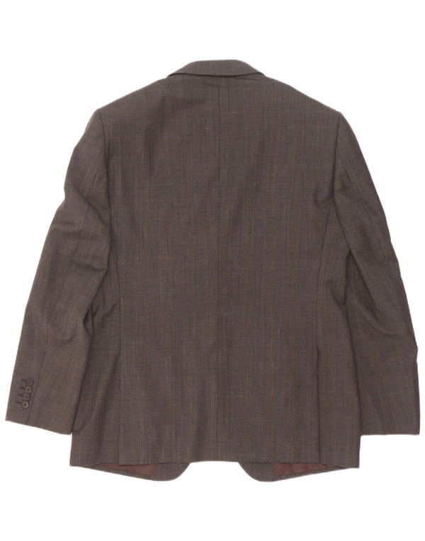 Marks & Spencer Chaqueta tipo blazer autógrafo para hombre UK 42 Large Grey Check
