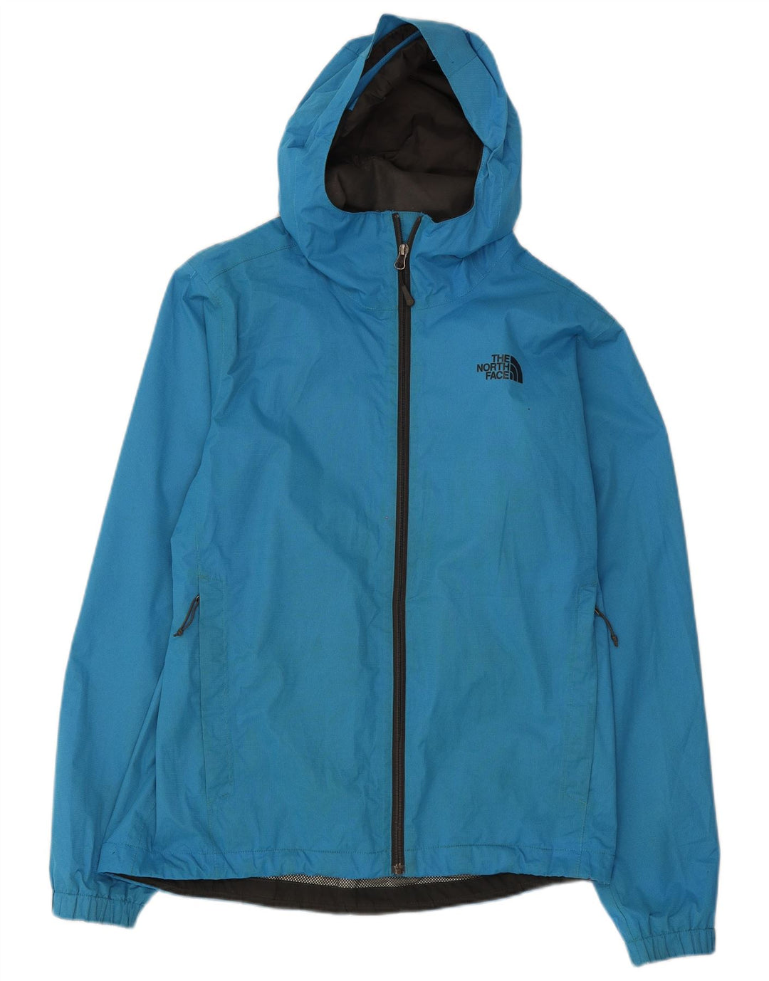 The North Face Chaqueta impermeable con capucha para hombre UK 38 Poliéster azul medio