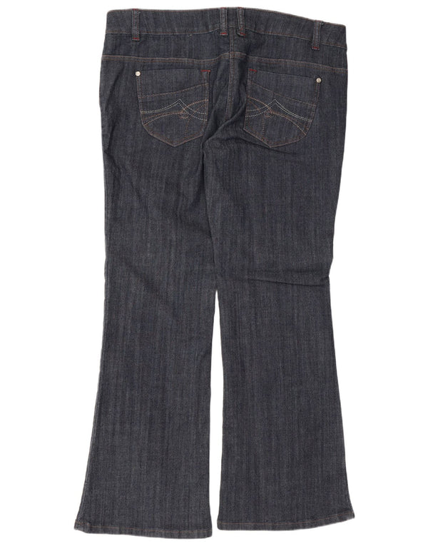 Dorothy Perkins Vaqueros Bootcut para Mujer UK 20 2XL W40 L31 Azul Marino Algodón
