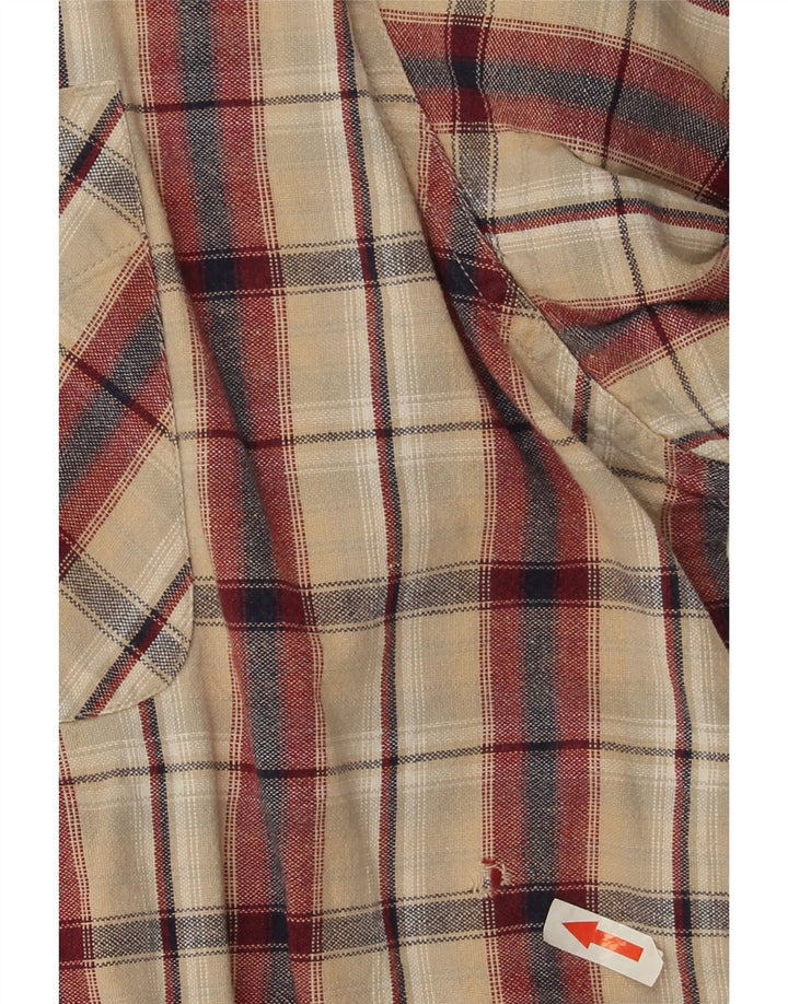 Camisa Marlboro Classics Hombre 2XL Algodón A Cuadros Multicolor