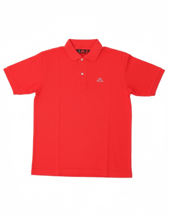 Kappa Polo Hombre Small Rojo Algodón