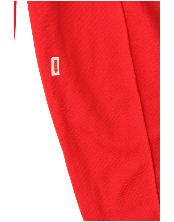 Kappa Chándal completo gráfico para mujer UK 40 Grande Rojo Colorblock Poliéster