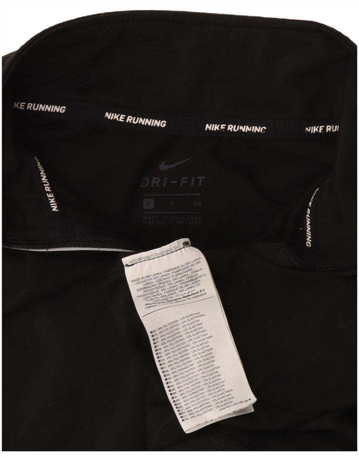Nike Dri Fit - Chándal con cremallera y cuello para mujer, talla S, color negro