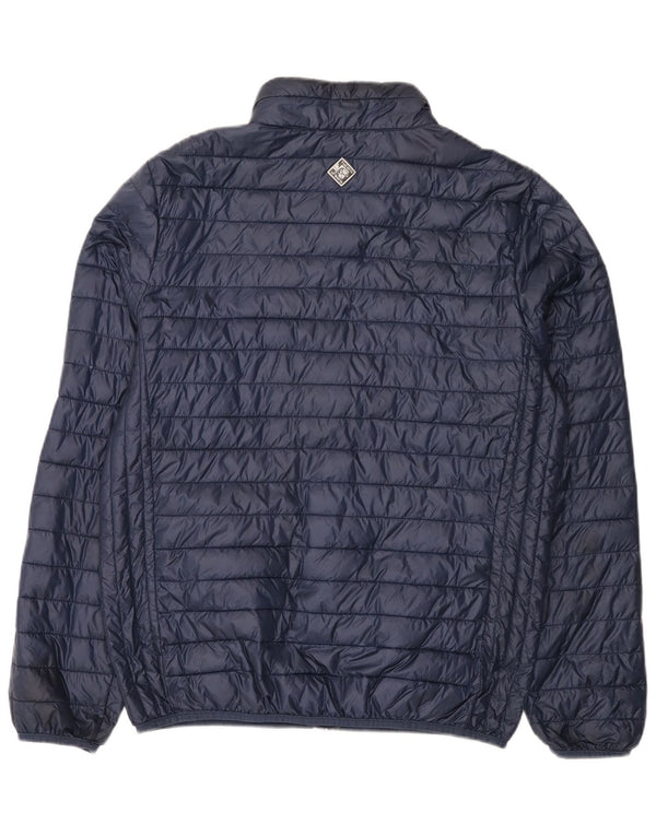 Tucano Urbano Chaqueta Acolchada Slim Fit Hombre UK 42 XL Poliamida Azul Marino