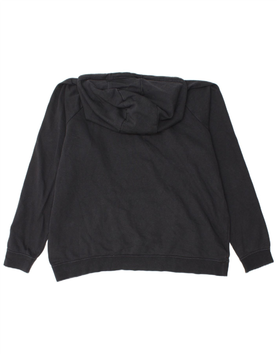 NIKE Jersey con capucha extragrande para mujer UK 40 XL Algodón negro