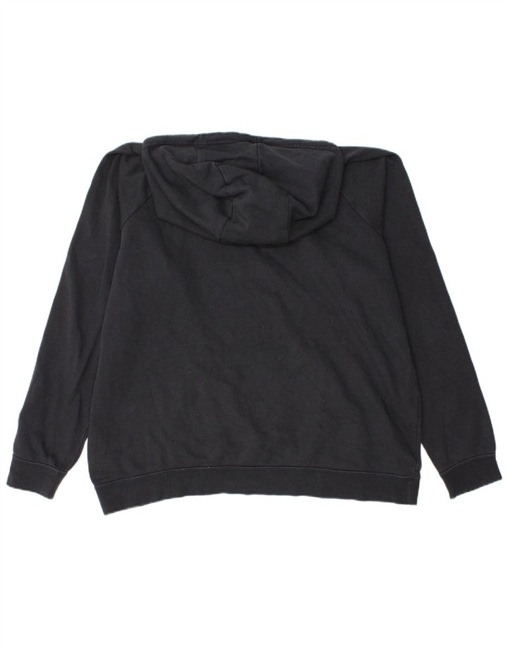 NIKE Jersey con capucha extragrande para mujer UK 40 XL Algodón negro