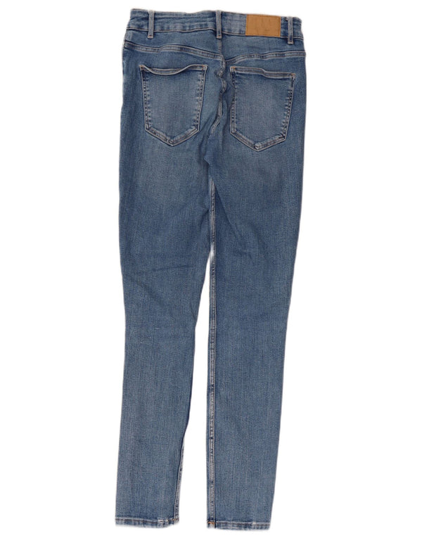 Zara Vaqueros Slim Mujer EU 34 2XS W24 L27 Azul
