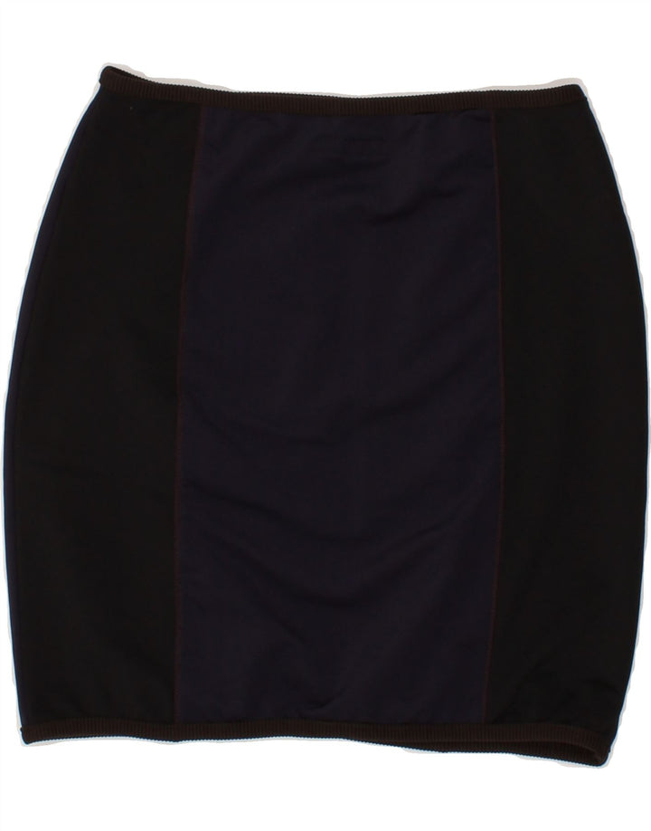 MARITHE FRANCOIS GIRBAUD Womens Pencil Skirt IT 44 Medium W26  Navy Blue Vintage Marithe Francois Girbaud and Second-Hand Marithe Francois Girbaud from Messina Hembry 