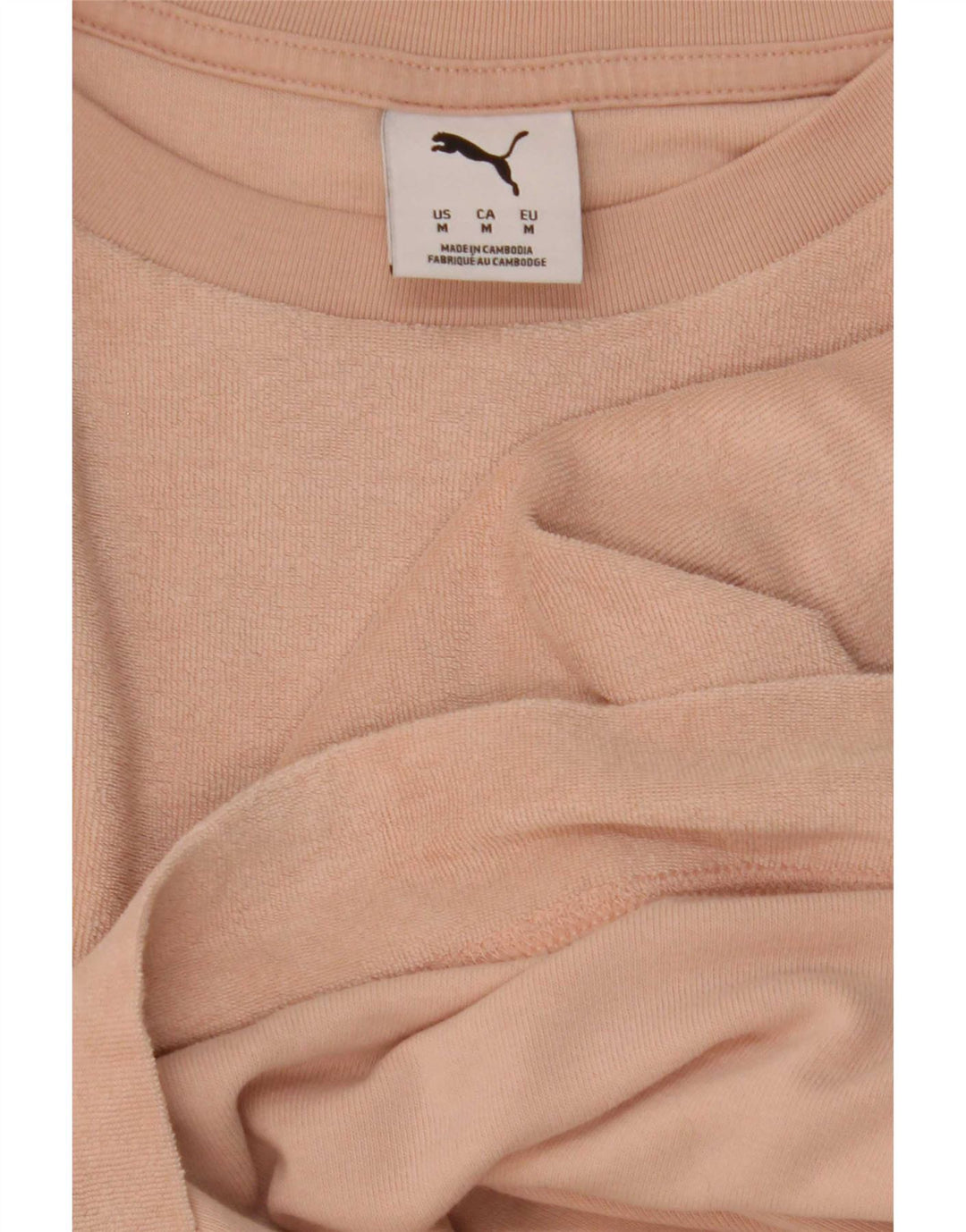Puma - Camiseta corta para mujer (talla 40), color rosa mediano