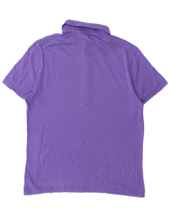 Polo Puma Hombre Algodón Morado Medio