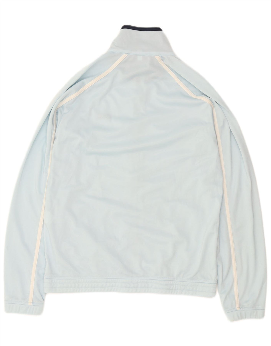 ASICS - Chaqueta de chándal para hombre, color azul medio, poliéster