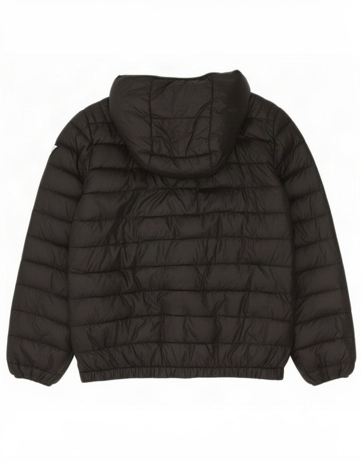 Guess Chaqueta acolchada con capucha para niño 9-10 años Negro Poliéster