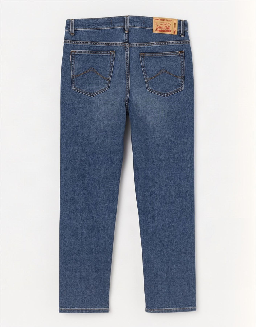 Carrera Jeans rectos para hombre 700 W34 L30 Algodón azul