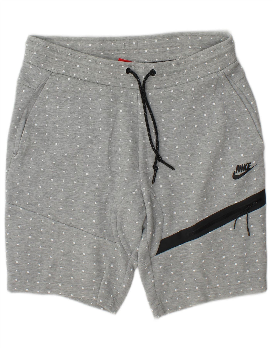 Nike Mens Cargo Sport Shorts Pequeño Gris Manchado Algodón