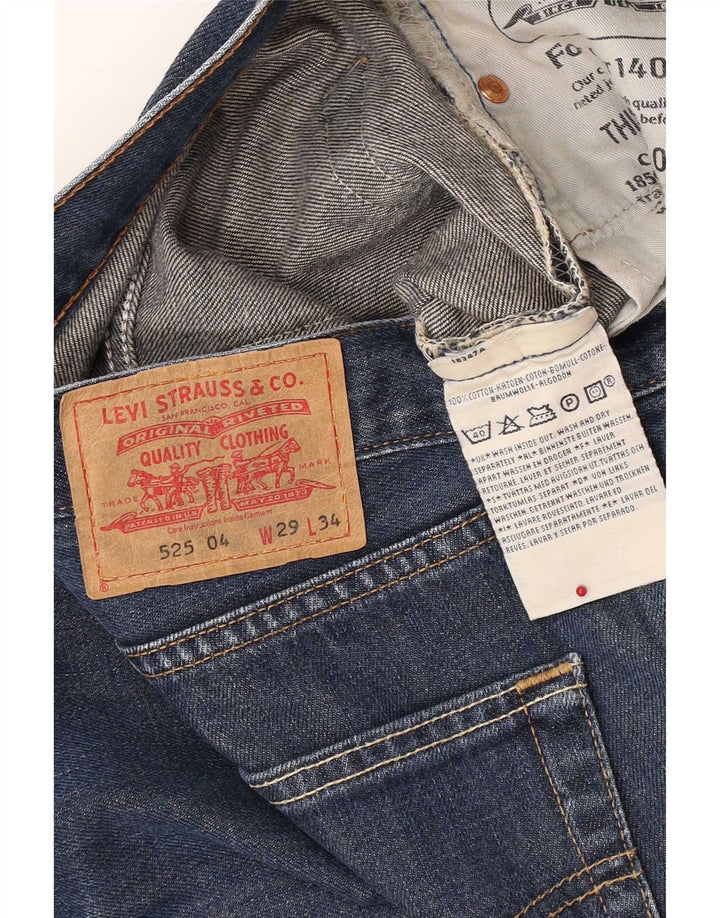Levi's Vaqueros Bootcut 525 para hombre W29 L34 Algodón azul