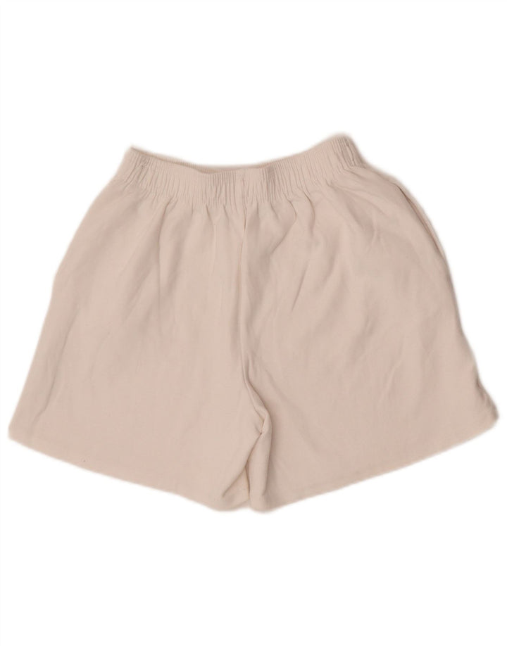 Zara Mujer Shorts Deportivos UK 8 Small Blanco