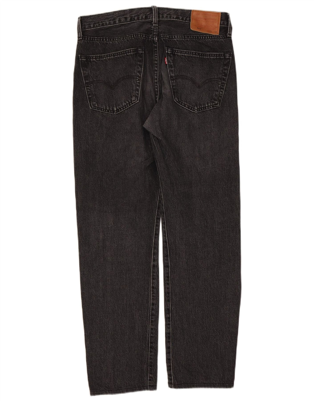 Levi's Jeans rectos 501 para hombre W31 L29 Algodón negro
