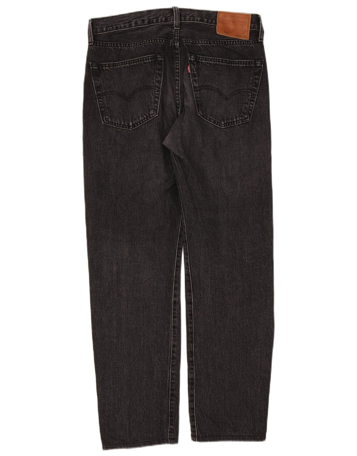 Levi's Jeans rectos 501 para hombre W31 L29 Algodón negro