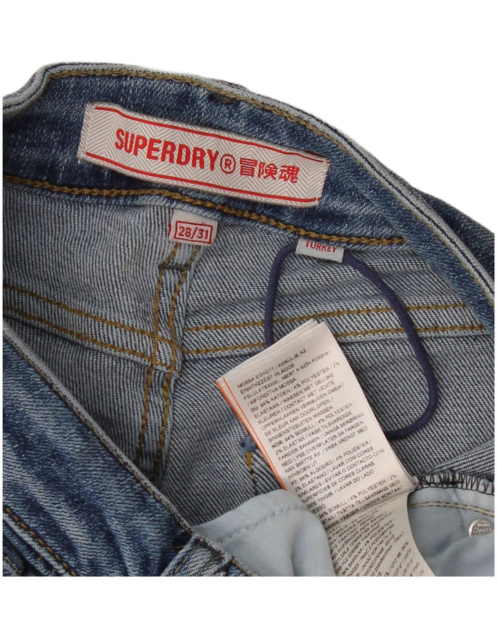 Vaqueros Superdry Mujer Bootcut W28 L31 Algodón Azul
