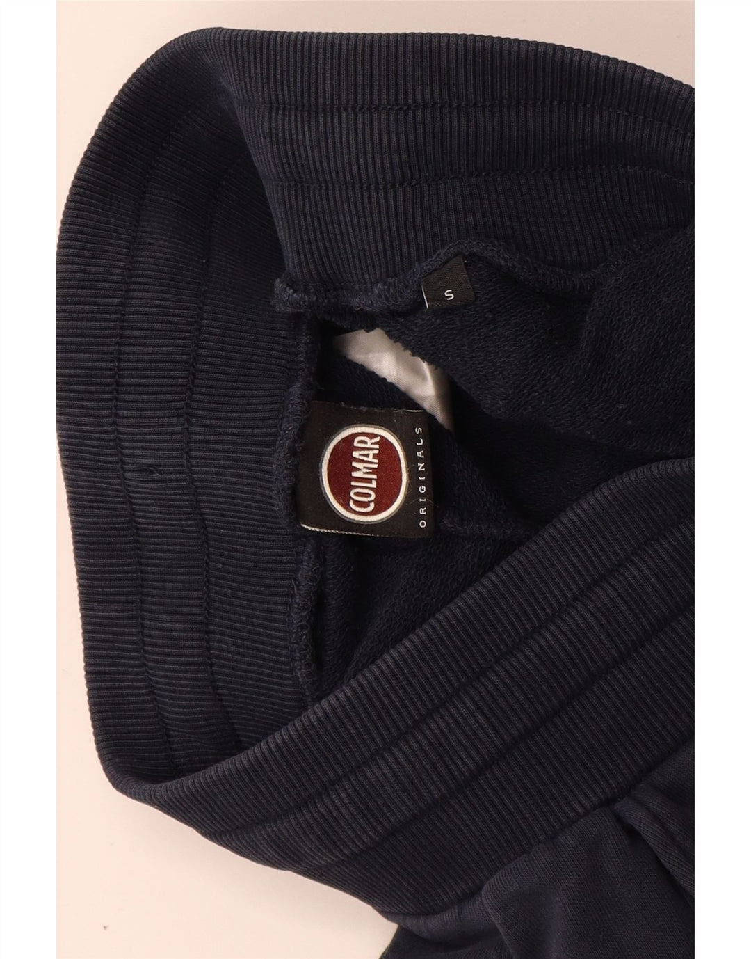Colmar Hombre Pantalones De Chándal Joggers Small Azul Marino Algodón