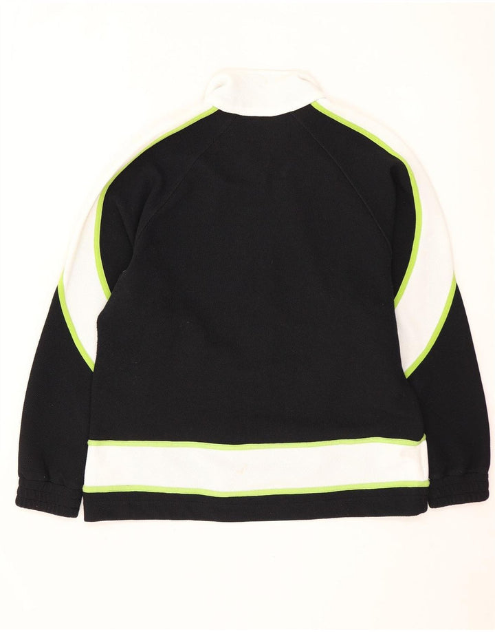 Lotto Chaqueta de chándal extragrande para mujer UK 10 Small Black Colourblock