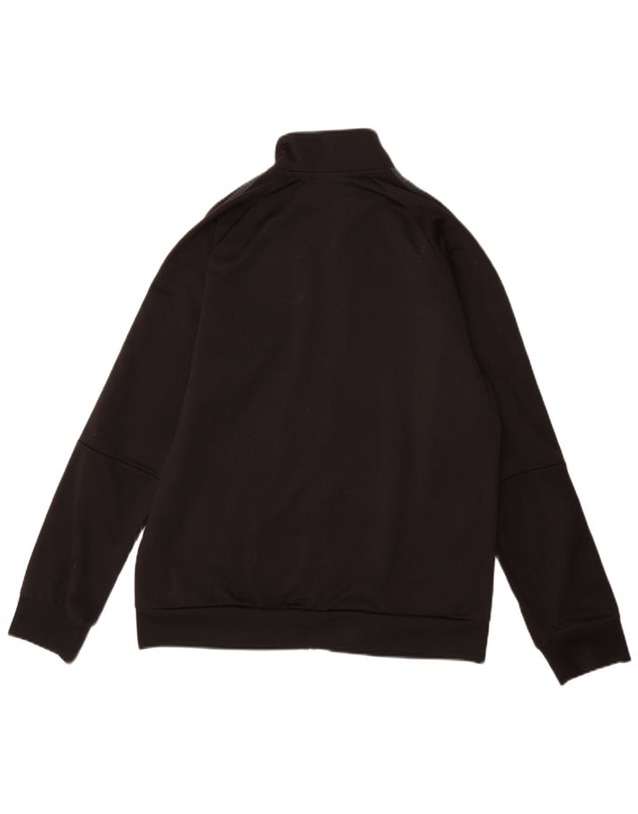 Adidas Chicos Climalite Chándal Top Chaqueta 13-14 Años Negro Poliéster