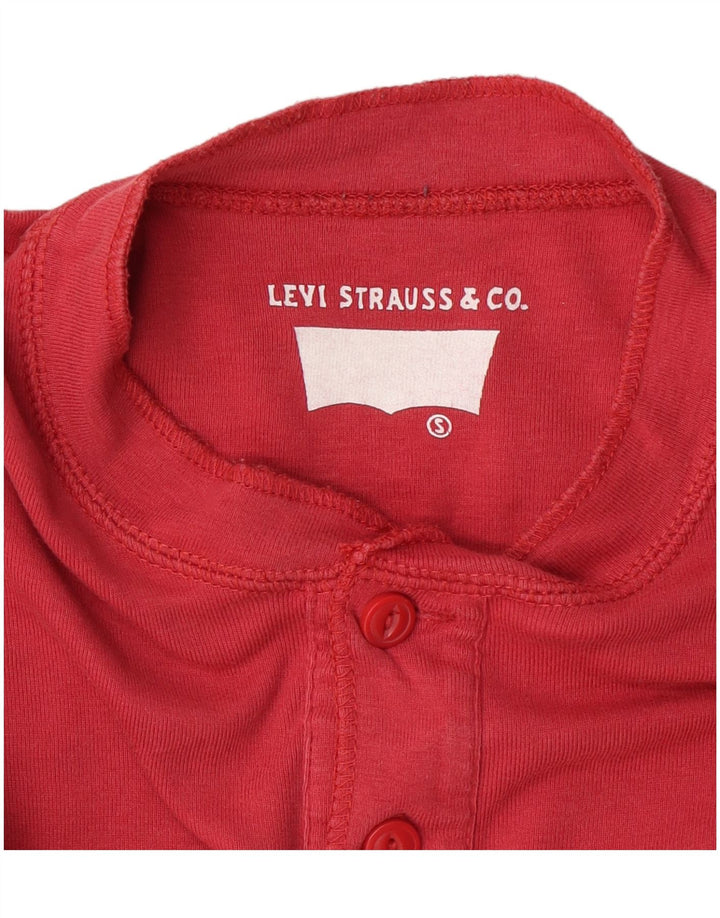 Levi's Camiseta para hombre Top Small Rojo