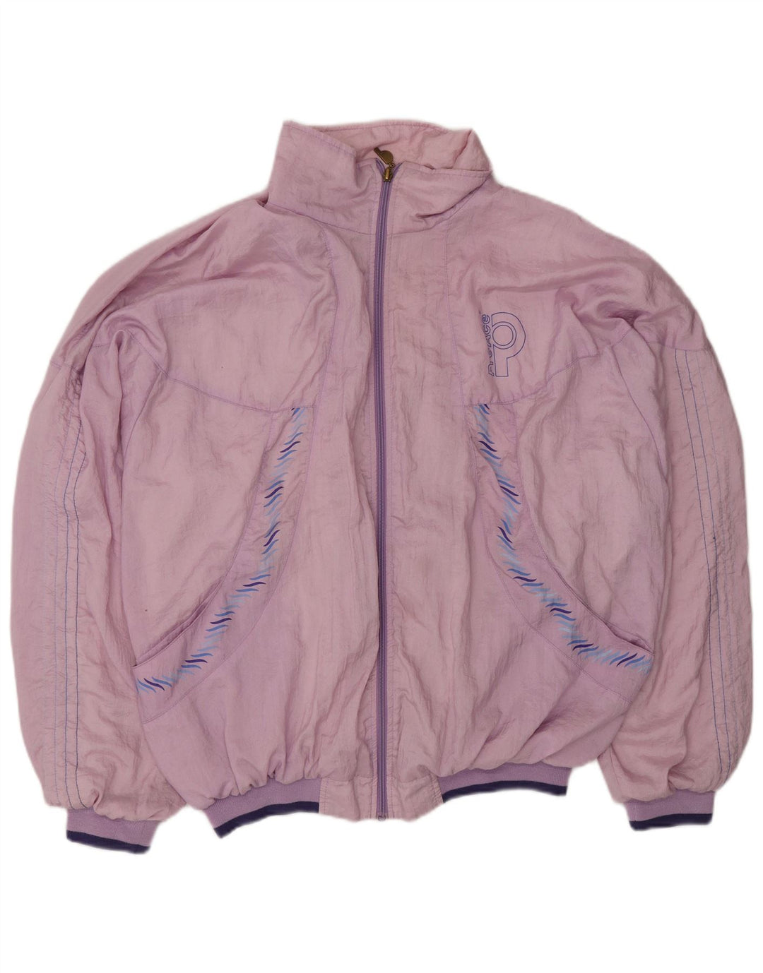 Pro Ace Mens Graphic Chándal Top Chaqueta Grande Rosa Poliamida