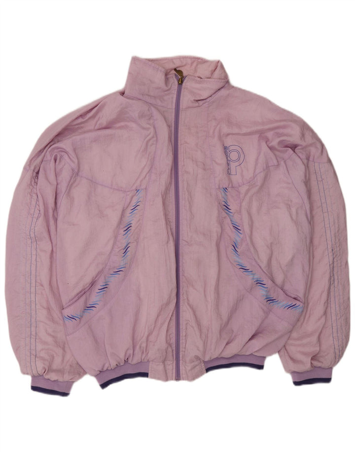 Pro Ace Mens Graphic Chándal Top Chaqueta Grande Rosa Poliamida