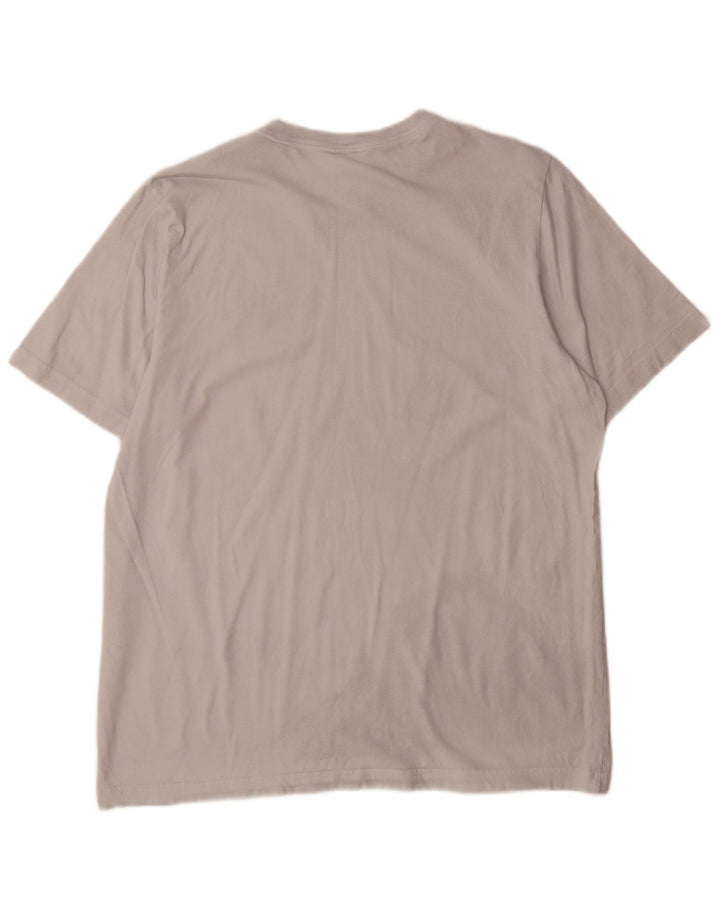 Adidas - Camiseta para hombre, talla grande, algodón blanco