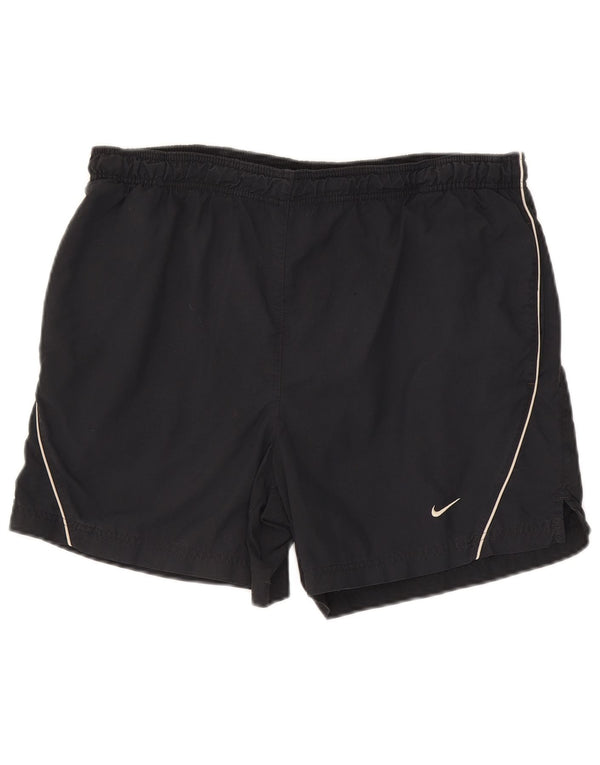 Nike - Pantalones cortos deportivos para hombre, talla grande, color negro
