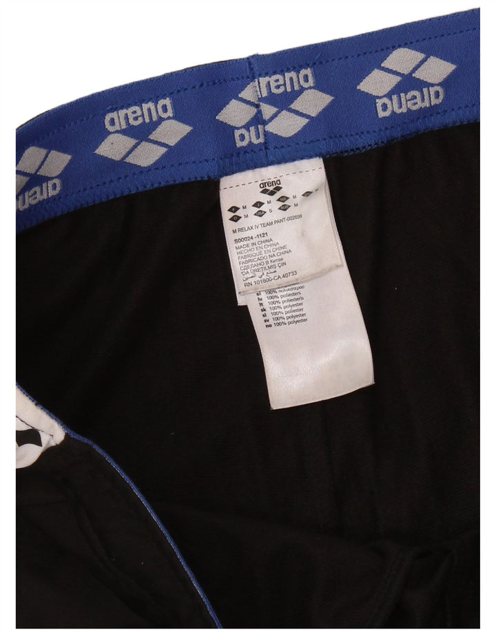 ARENA Hombre Pantalones De Chándal Gráficos Poliéster Color Block Negro Mediano