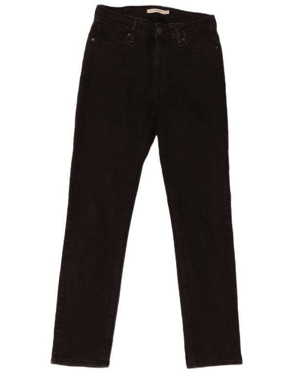 Vaqueros Levi's 712 Slim para mujer W27 L30 Algodón negro