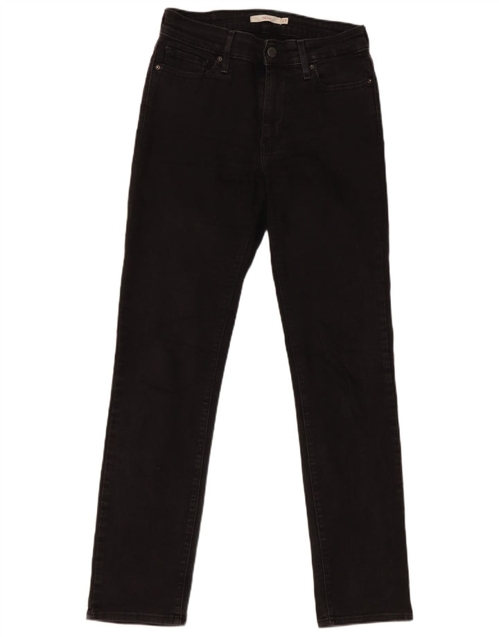 Vaqueros Levi's 712 Slim para mujer W27 L30 Algodón negro