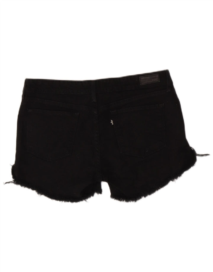 Shorts Vaqueros Levi's Mujer W31 Medium Negro Algodón