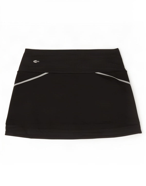 Adidas Mujer Clima 365 Skort UK 8 Pequeño Nylon Negro