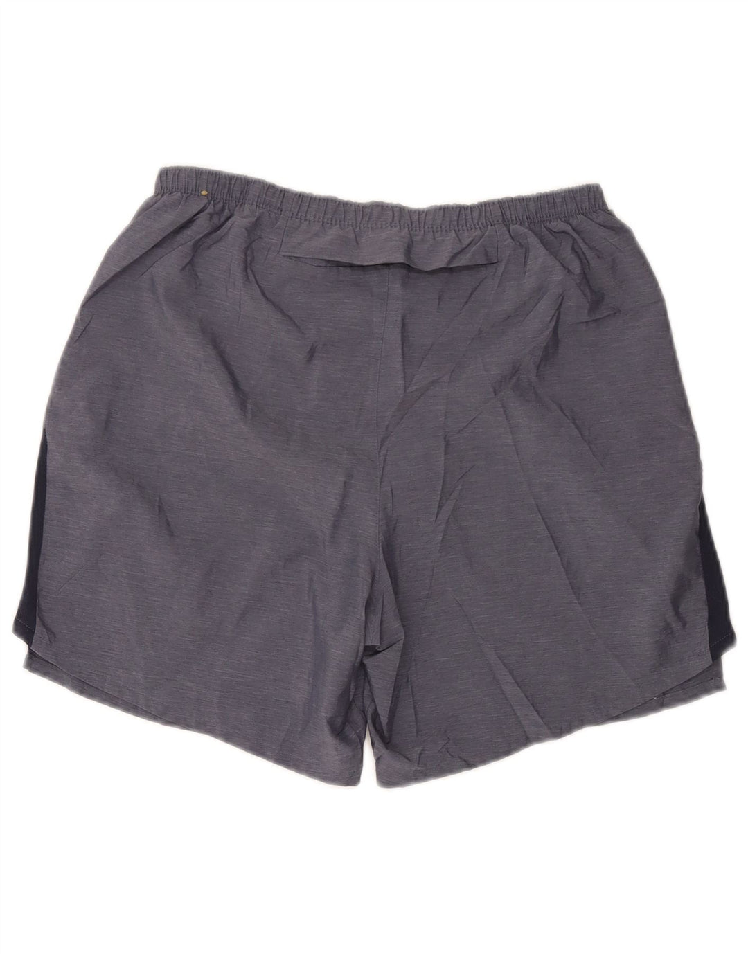 Pantalones cortos deportivos Nike Dri Fit para hombre Poliéster color block gris medio