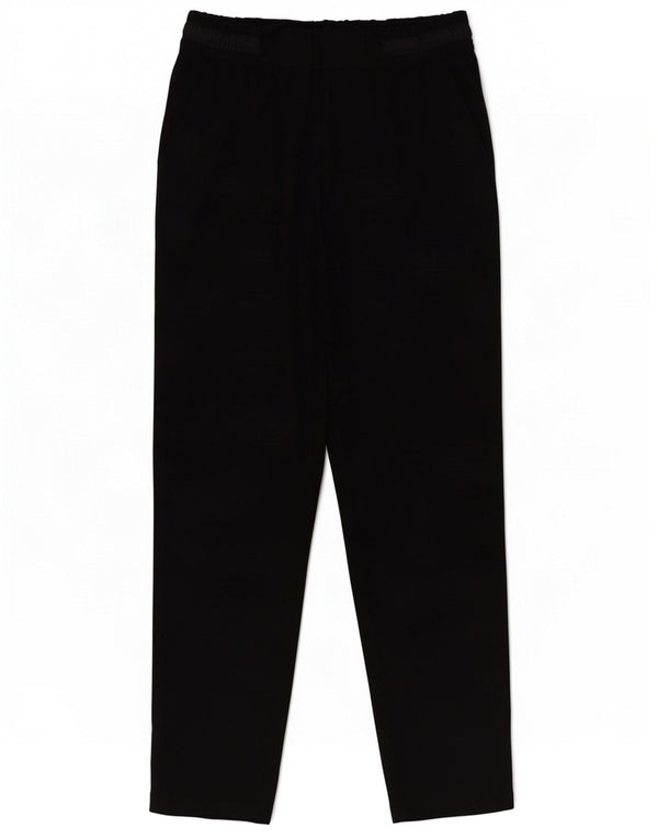 Zara Mujer Pantalones Casuales Slim XS W24 L26 Negro
