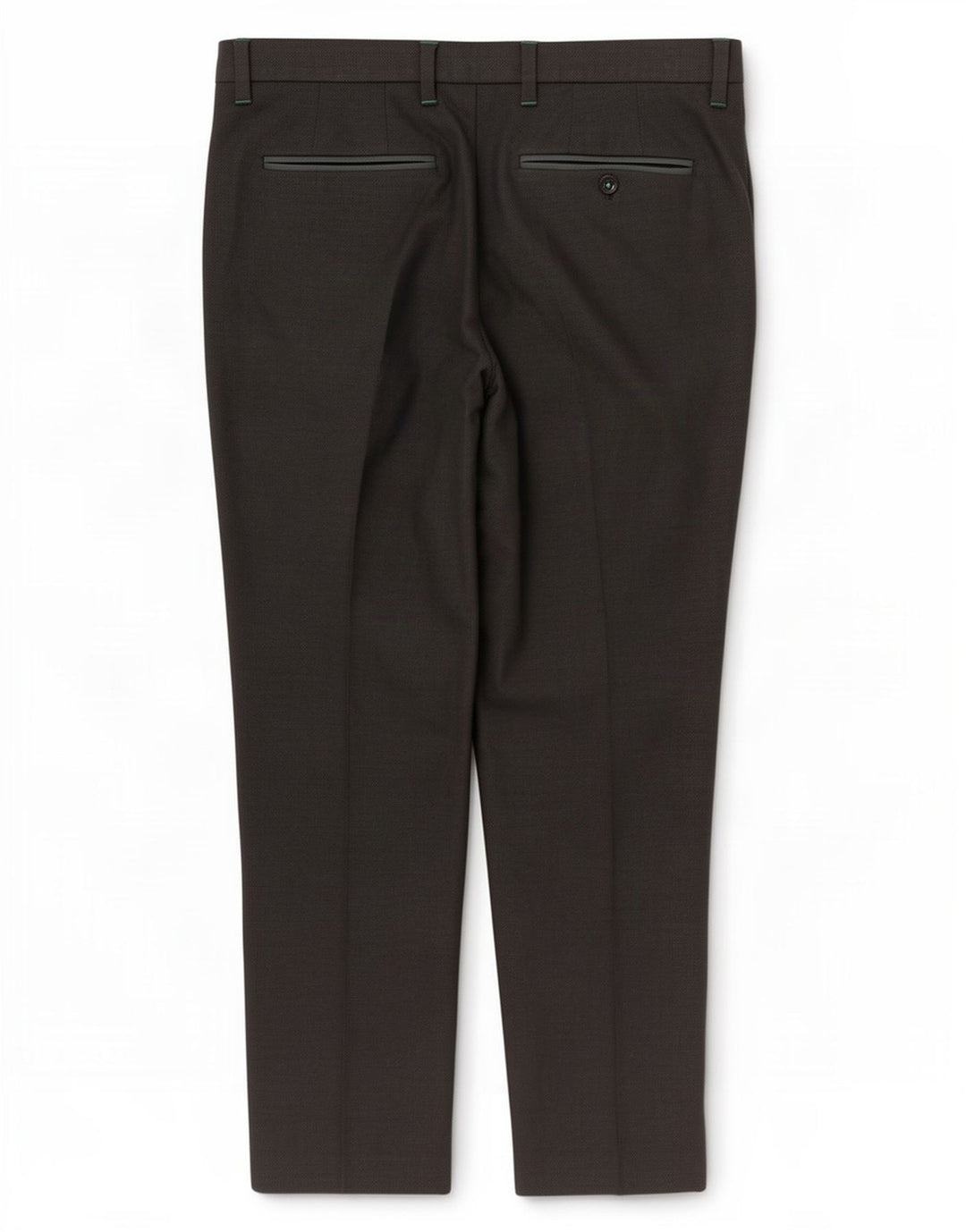 Pantalones de traje rectos para hombre de Ted Baker W36 L32 Poliéster con manchas grises