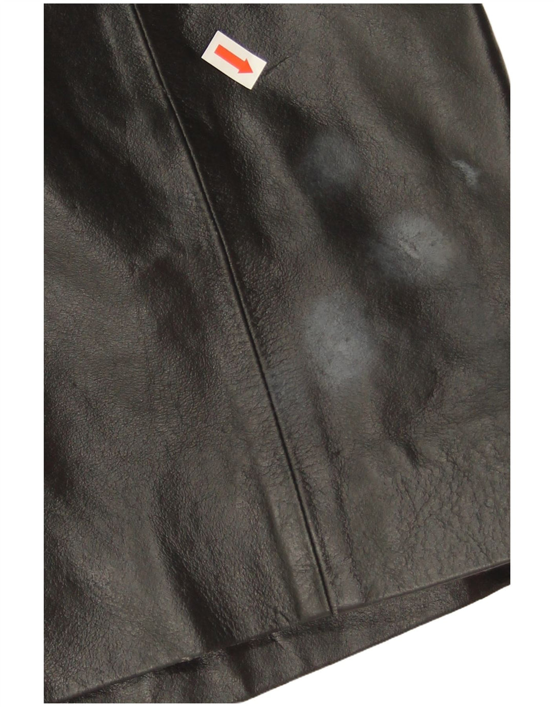 Abrigo de cuero para hombre Douglas UK 38 Cuero negro mediano