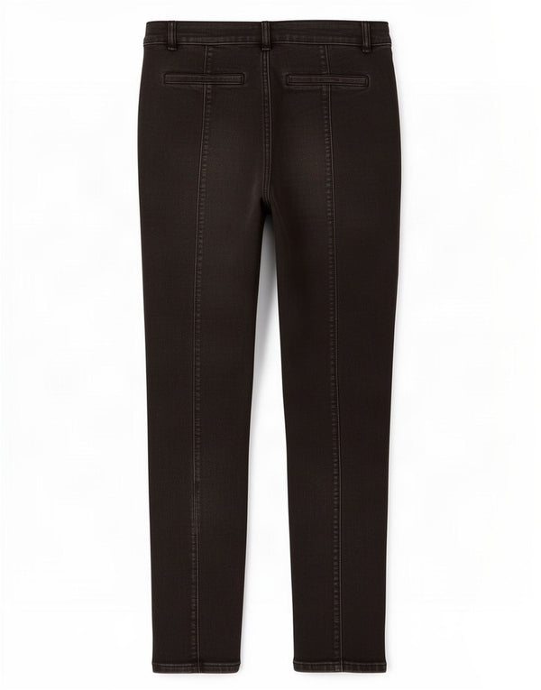 Monsoon Vaqueros pitillo para mujer UK 46 Large W34 L29 Algodón negro