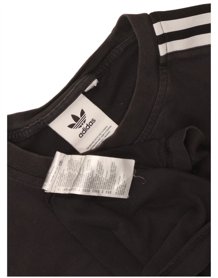 Camiseta Adidas Hombre Top Medium Negro Algodón