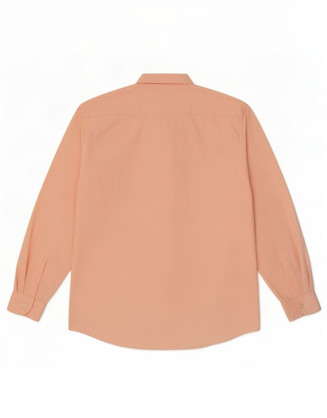 Camisa Rifle Hombre Small Naranja Algodón