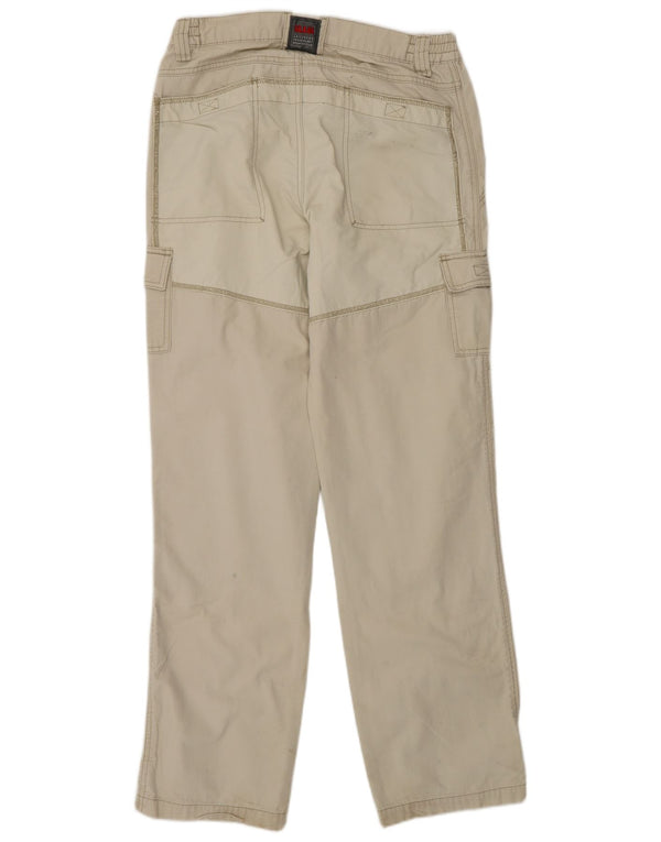 Slam - Pantalón cortavientos recto para hombre IT 46 Small W32 L33 Beige