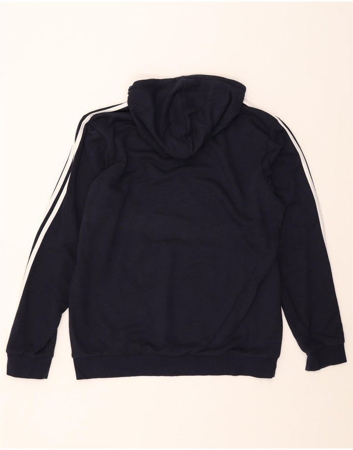 Adidas Hombre Sudadera Con Capucha Jumper XL Azul Marino Algodón