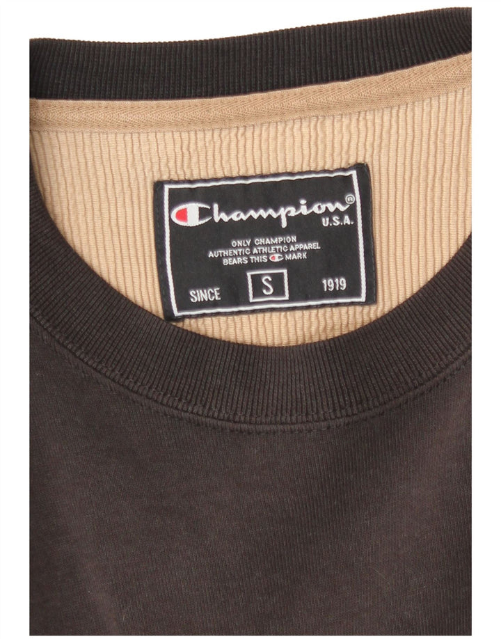 Champion Sudadera Gráfica para Hombre Jersey Pequeño Marrón
