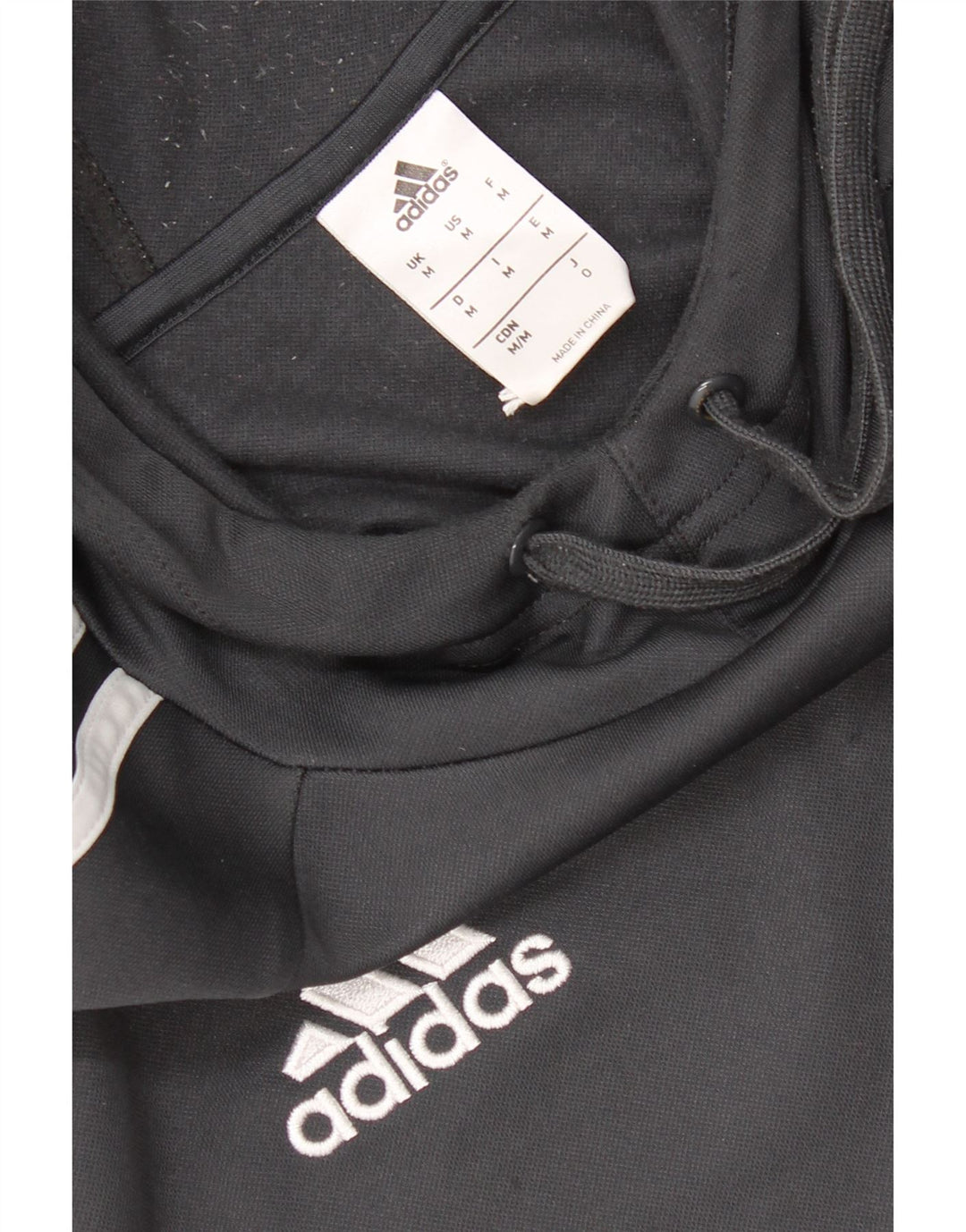 ADIDAS Hombre Sudadera con capucha Jumper Gris Medio Colorblock