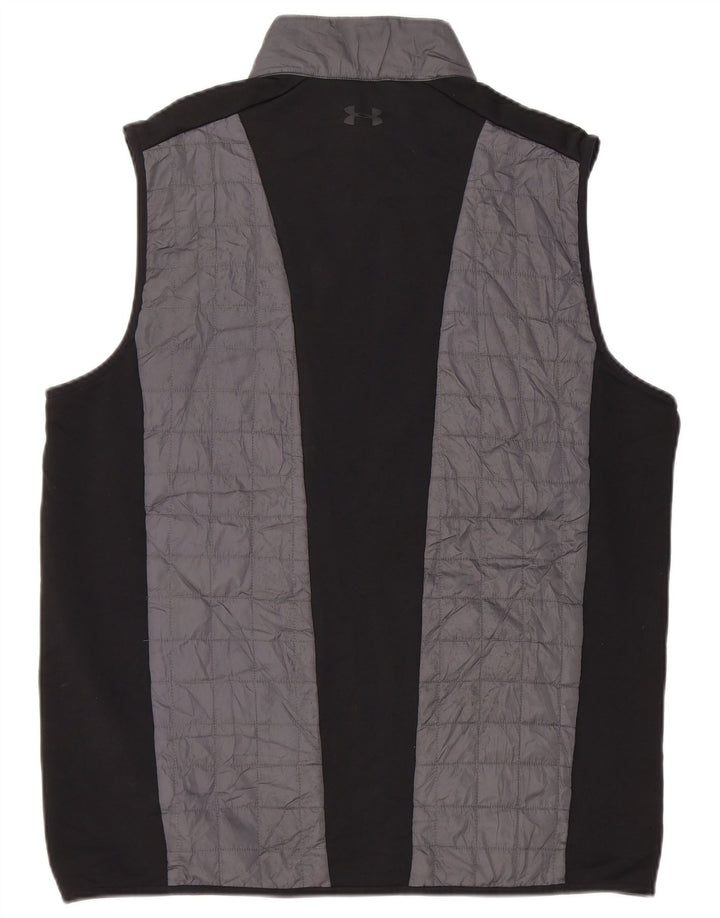 Under Armour Chaleco acolchado para hombre UK 40 Grande Gris Colorblock Poliéster